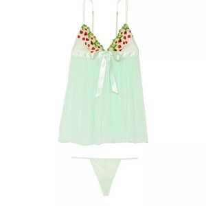 Victoria's Secret Strawberry Babydoll Slip